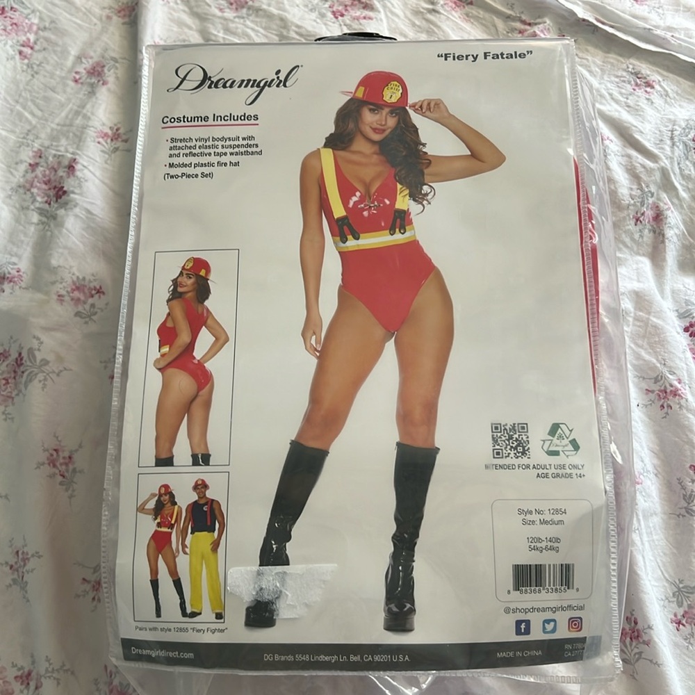 Firefighter costume. NEVER WORN